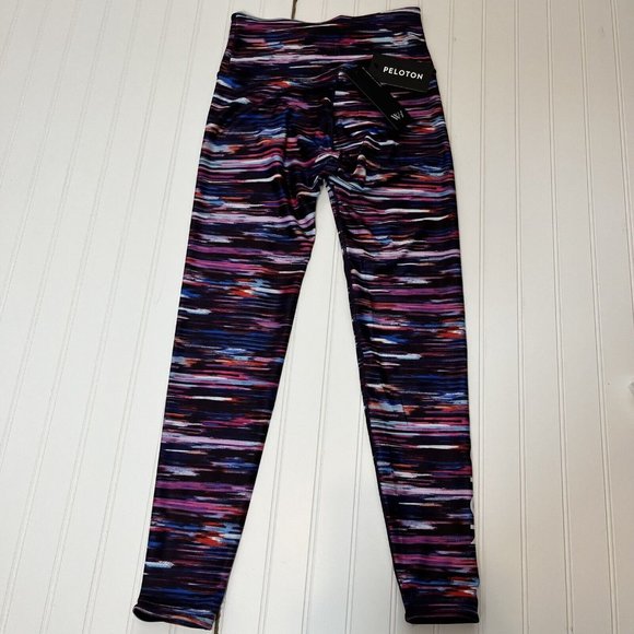 NWT $82 WITH x Peloton Melody High Waist Leggings Muticolor Womens Size Medium - Picture 7 of 8